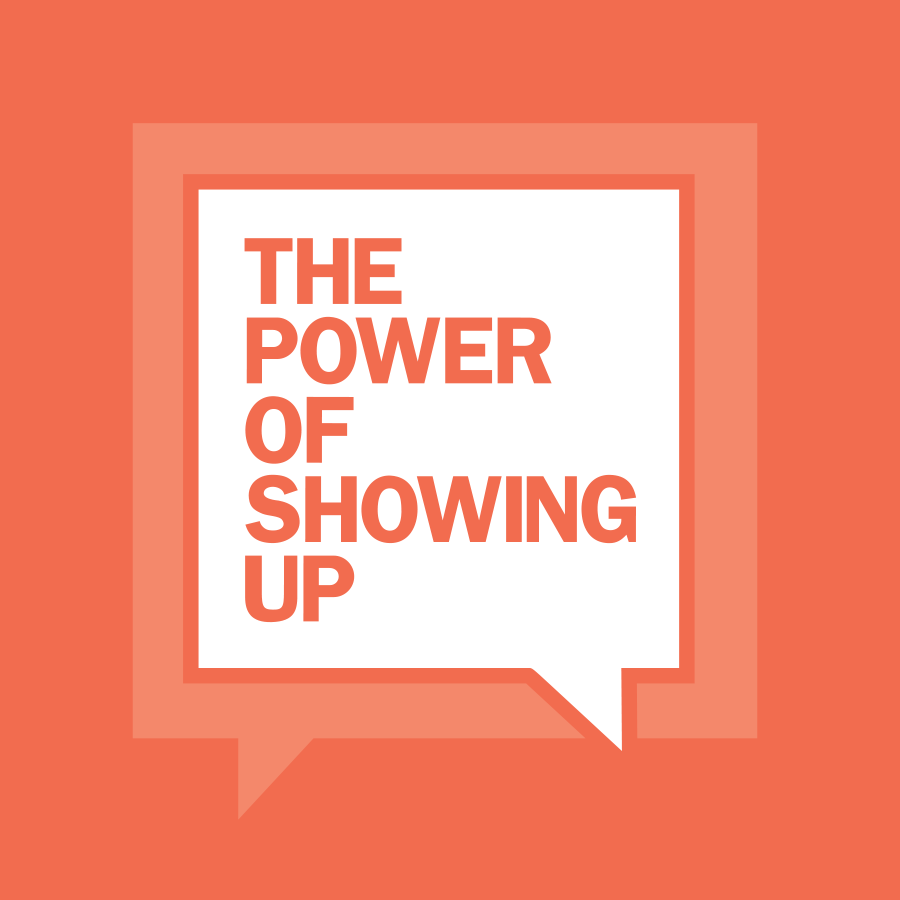 just show up logo